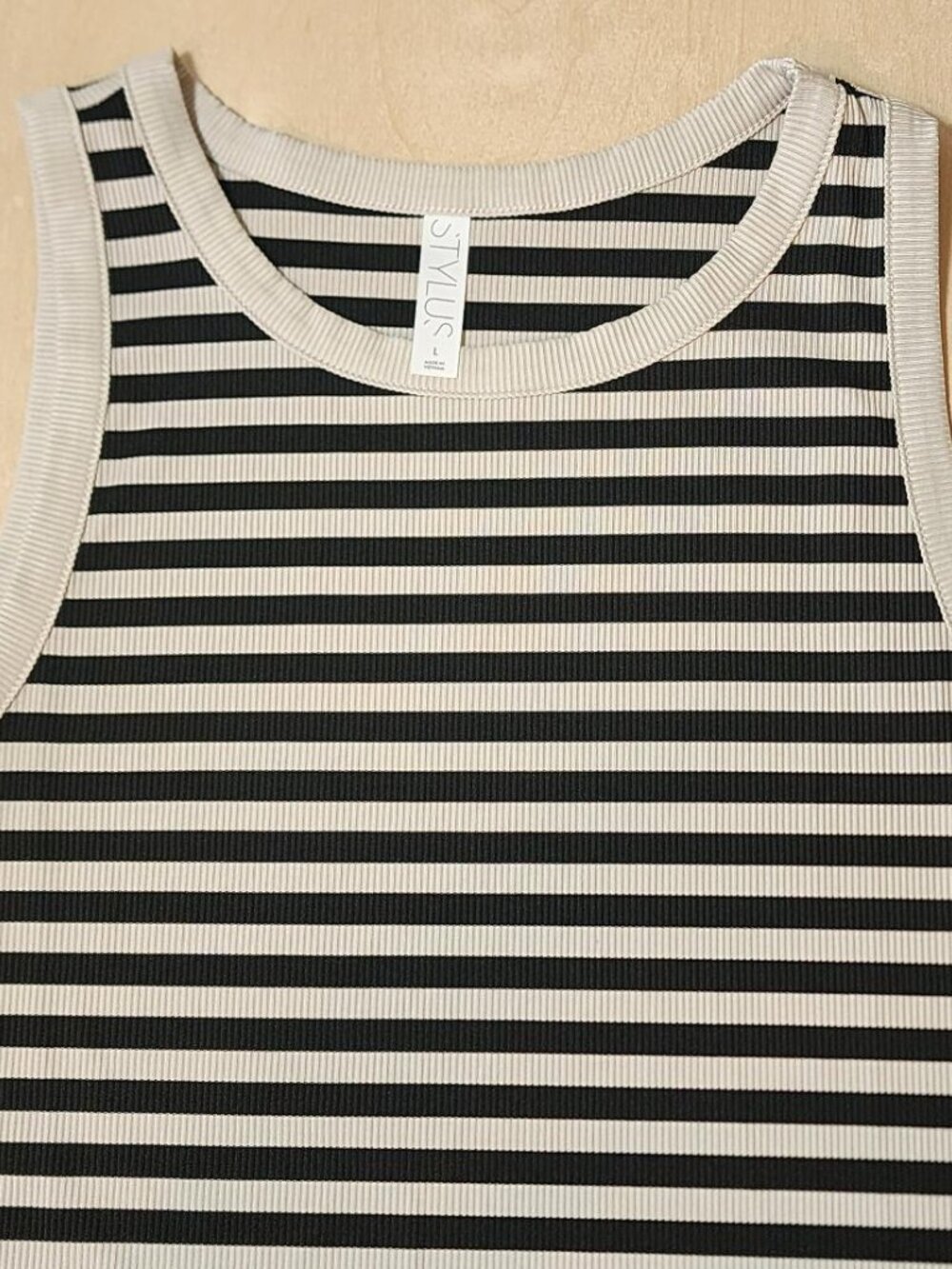 Women's STYLUS Ribbed Tank Tops - Picture 4 of 5